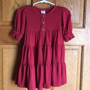 Kate Quinn burgundy dress 3-6m